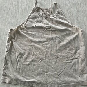 Everlane high neck tank top